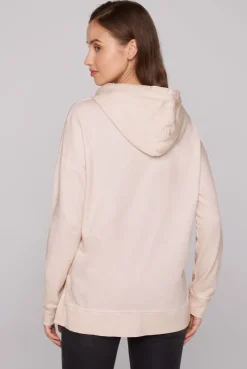 CAMP DAVID & SOCCX Hoodie Oil Dyed mit Artwork rose blush roseblush Sale