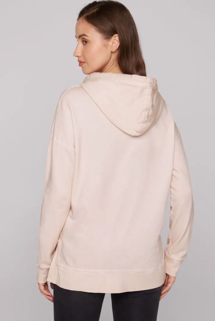 CAMP DAVID & SOCCX Hoodie Oil Dyed mit Artwork rose blush roseblush Sale