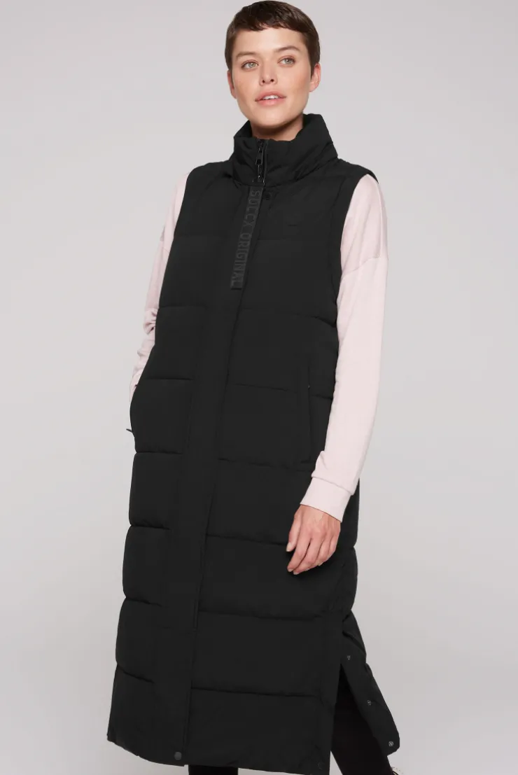 CAMP DAVID & SOCCX 2-in-1 Puffer Coat und Weste black Sale