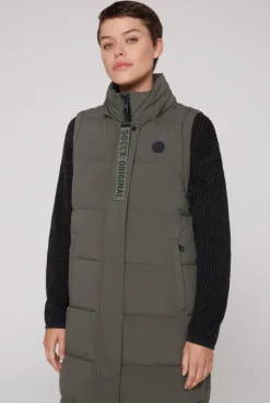 CAMP DAVID & SOCCX 2-in-1 Puffer Coat und Weste olive Best