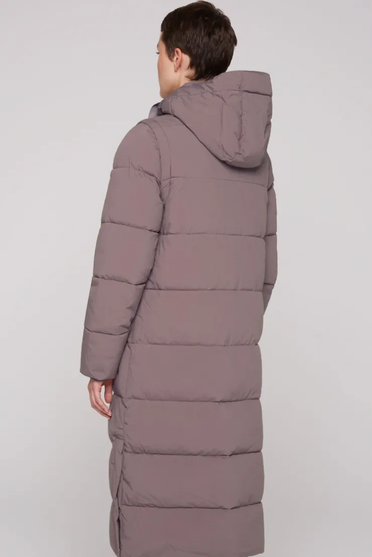 CAMP DAVID & SOCCX 2-in-1 Puffer Coat und Weste brown Best Sale