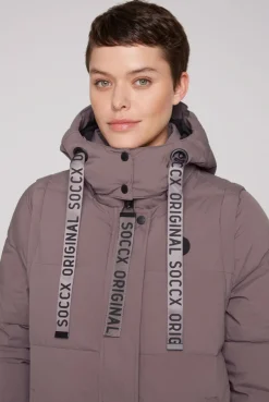 CAMP DAVID & SOCCX 2-in-1 Puffer Coat und Weste brown Best Sale