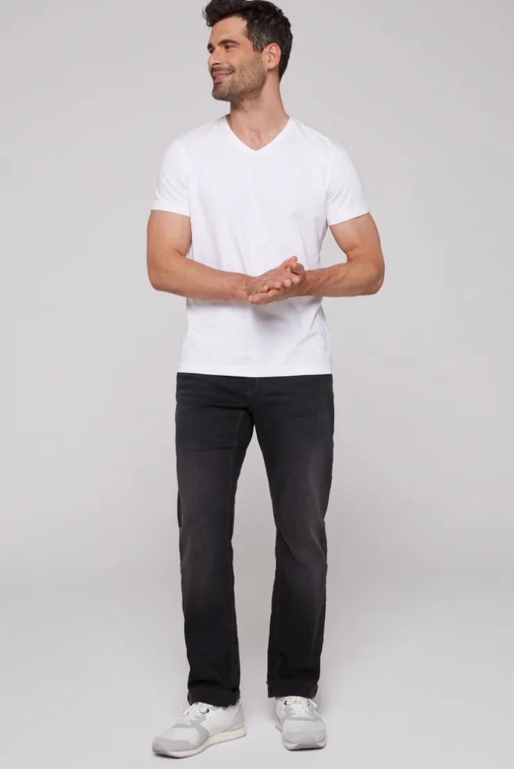 CAMP DAVID & SOCCX Jeans CO:NO Comfort Fit black used jogg blackusedjogg Fashion