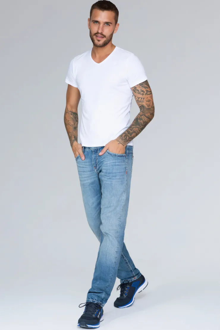 CAMP DAVID & SOCCX Jeans CO:NO Comfort Fit light stone used lightstoneused Online