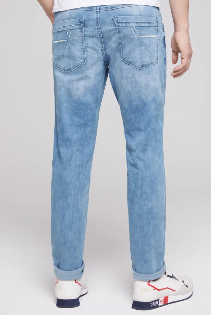 CAMP DAVID & SOCCX Jeans DA:VD Regular Fit blue washed bluewashed Clearance