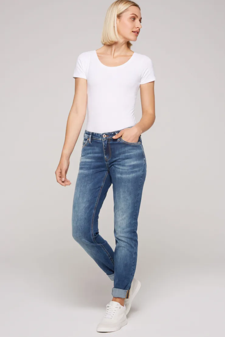 CAMP DAVID & SOCCX Jeans HE:DI Slim Fit blue used blueused Shop