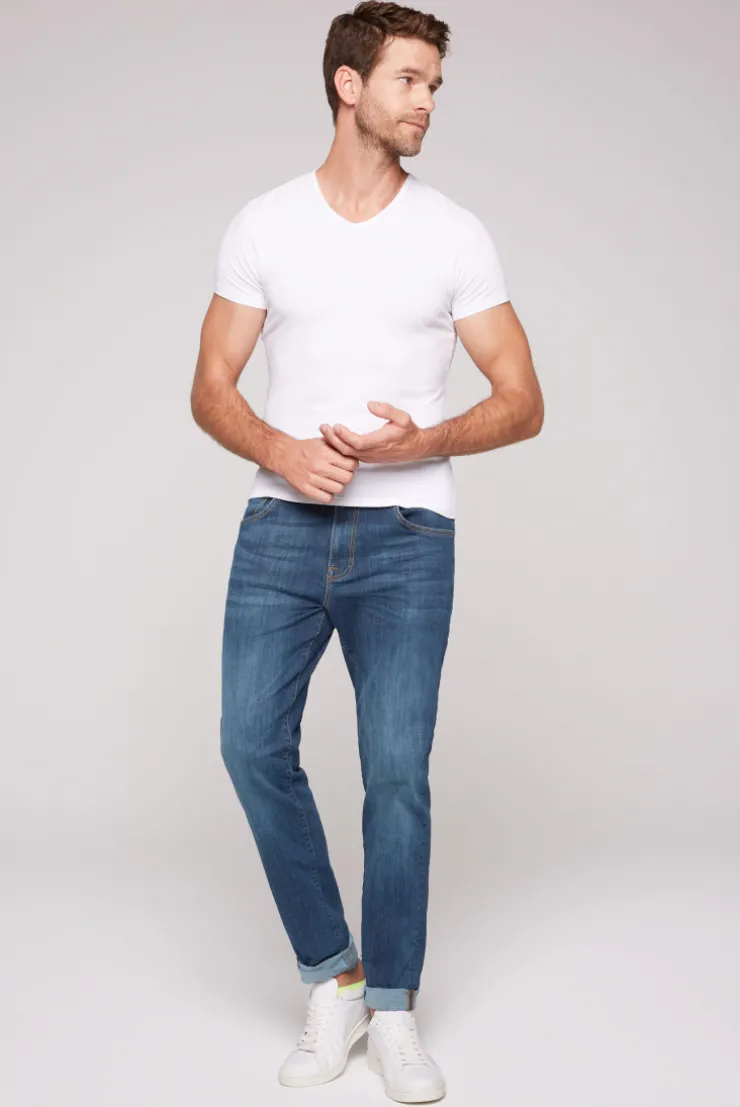 CAMP DAVID & SOCCX Jeans MA:X Regular Fit vintage blue used vintageblueused New