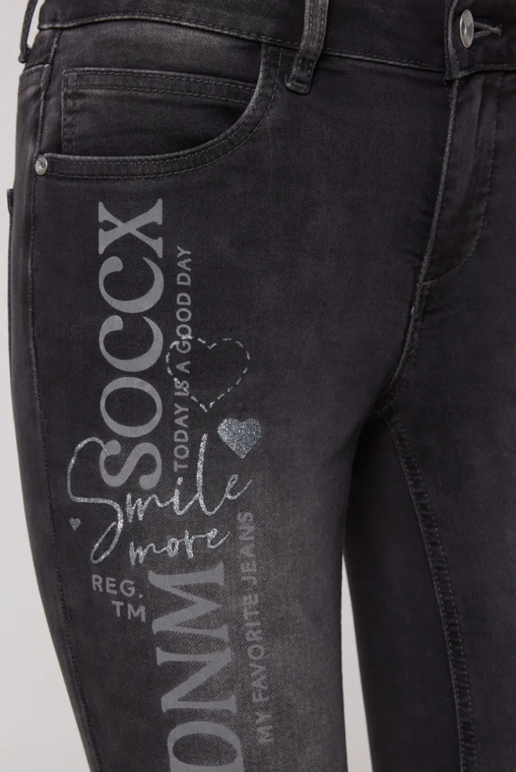 CAMP DAVID & SOCCX Jeans MI:RA Slim Fit jogg grey printed jogggreyprinted Best Sale