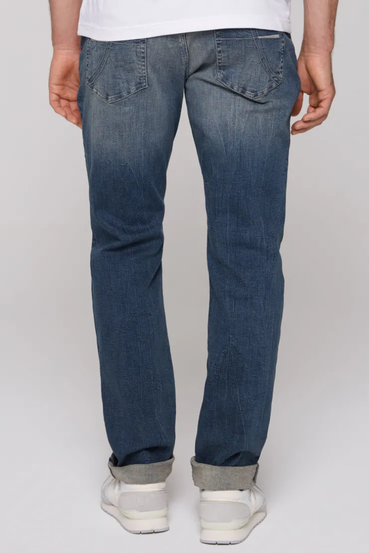 CAMP DAVID & SOCCX Jeans NI:CO Regular Fit dark blue printed darkblueprinted Cheap
