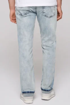 CAMP DAVID & SOCCX Jeans NI:CO Regular Fit mid blue printed midblueprinted Cheap