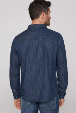 CAMP DAVID & SOCCX Jeanshemd Regular Fit blue vintage bluevintage New