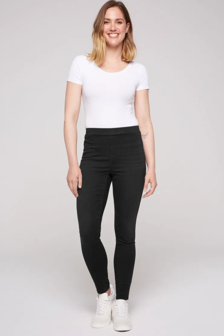 CAMP DAVID & SOCCX Jeggings PI:A Skinny Fit black used blackused Outlet