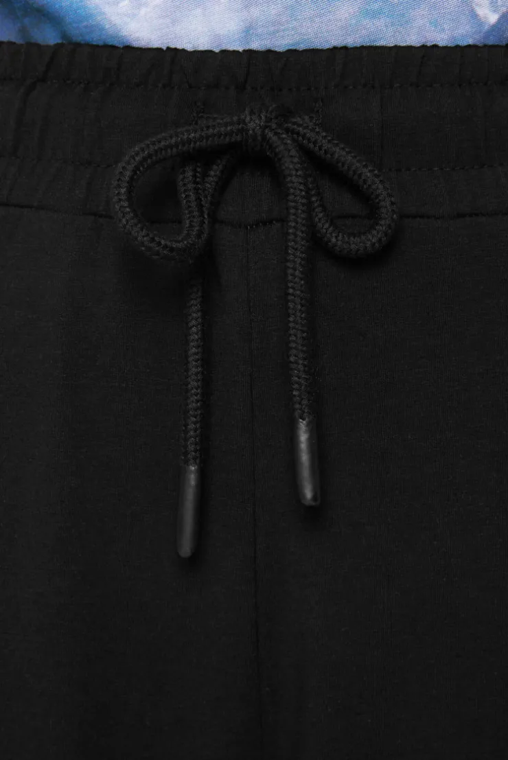 CAMP DAVID & SOCCX Jerseyhose mit Elastikbund und Biesen black Flash Sale
