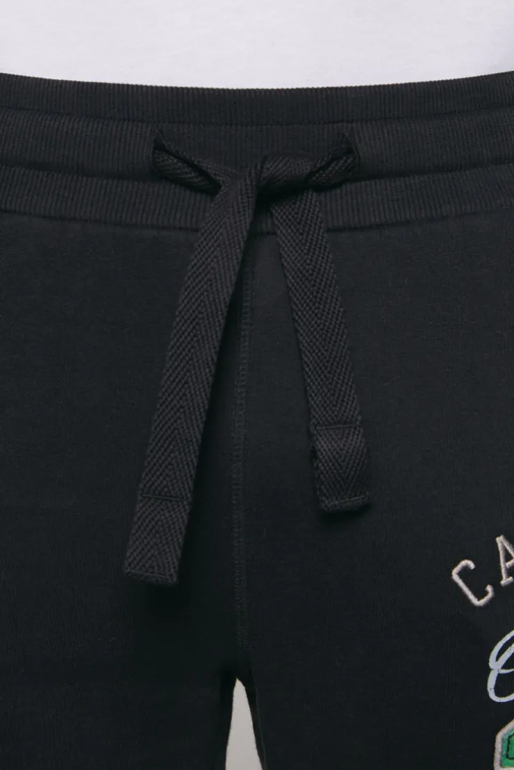 CAMP DAVID & SOCCX Jogginghose mit Retro-Artwork black Outlet