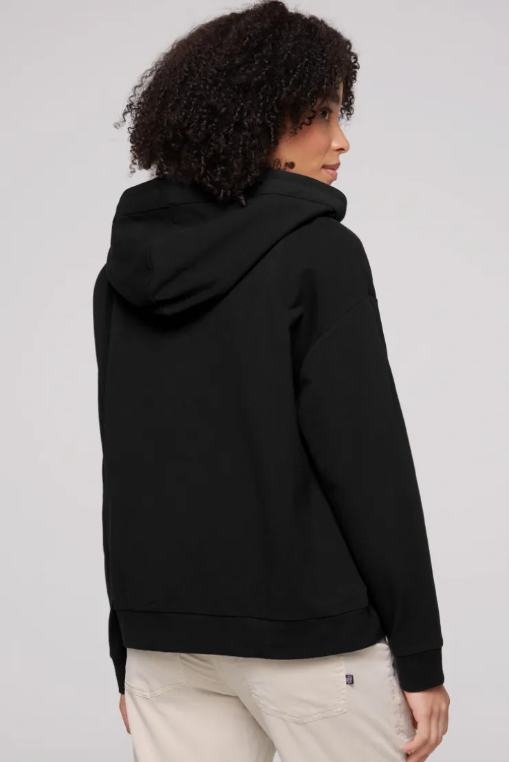 CAMP DAVID & SOCCX Kapuzensweatjacke mit einer Klappentasche black Sale