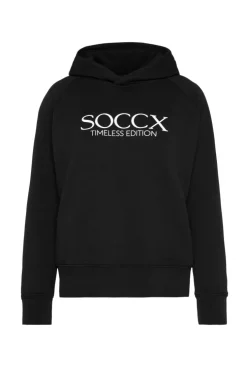 CAMP DAVID & SOCCX Kapuzensweatshirt mit Logo Print black Shop