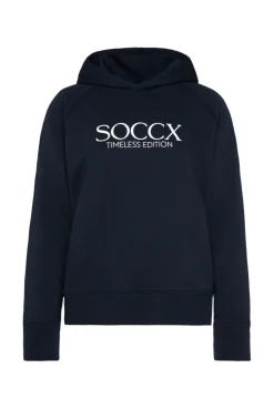 CAMP DAVID & SOCCX Kapuzensweatshirt mit Logo Print blue navy bluenavy Flash Sale