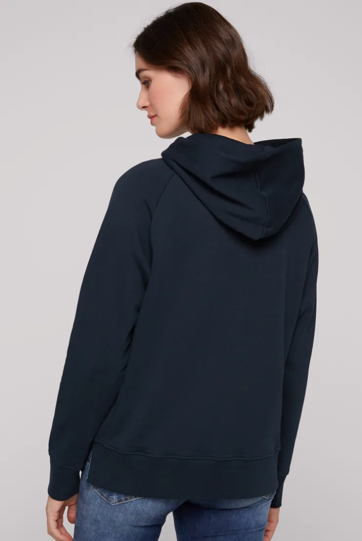 CAMP DAVID & SOCCX Kapuzensweatshirt mit Logo Print blue navy bluenavy Flash Sale
