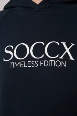 CAMP DAVID & SOCCX Kapuzensweatshirt mit Logo Print blue navy bluenavy Flash Sale