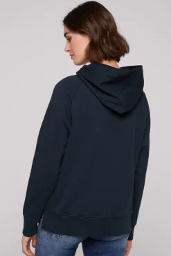 CAMP DAVID & SOCCX Kapuzensweatshirt mit Logo Print blue navy bluenavy Sale