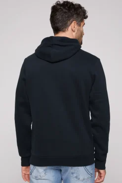 CAMP DAVID & SOCCX Kapuzensweatshirt mit Used Print blue navy bluenavy Clearance
