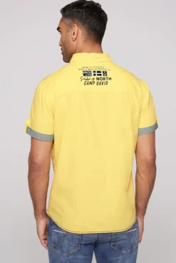CAMP DAVID & SOCCX Kurzarmhemd mit Klappentaschen und Prints light lime lightlime Best Sale