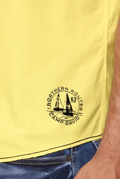 CAMP DAVID & SOCCX Kurzarmhemd mit Klappentaschen und Prints light lime lightlime Best Sale