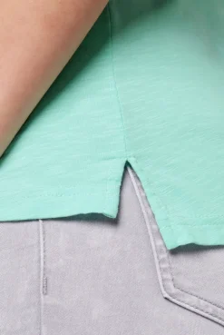 CAMP DAVID & SOCCX Kurzarmpolo mit Print und Pailletten neo aqua neoaqua Shop