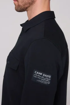 CAMP DAVID & SOCCX Langarmhemd mit Klappentaschen blue navy bluenavy Flash Sale