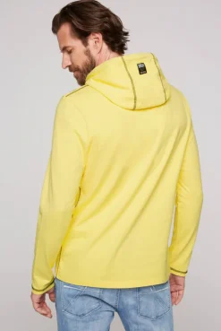 CAMP DAVID & SOCCX Langarmshirt mit Kapuze und Print light lime lightlime Outlet