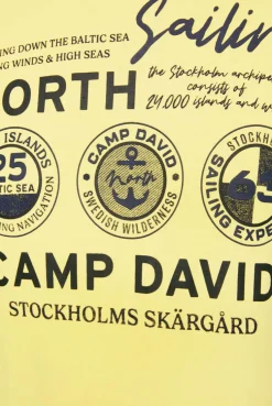 CAMP DAVID & SOCCX Langarmshirt mit Kapuze und Print light lime lightlime Outlet