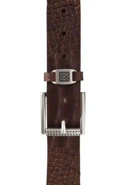 CAMP DAVID & SOCCX Ledergürtel im Used Look dark brown darkbrown Cheap