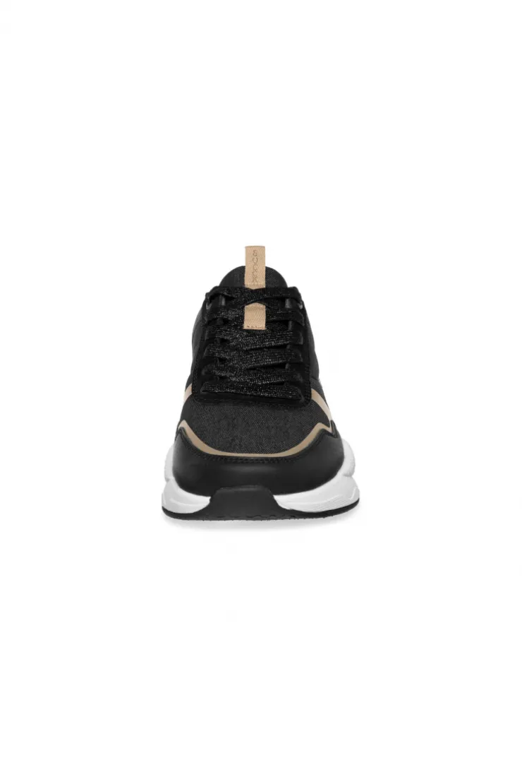 CAMP DAVID & SOCCX Leichter Sneaker mit Glitter-Design black Online