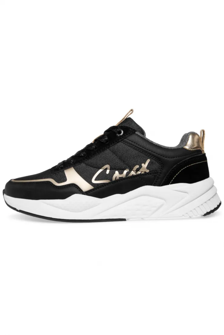 CAMP DAVID & SOCCX Leichter Sneaker mit Glitter-Design black Online