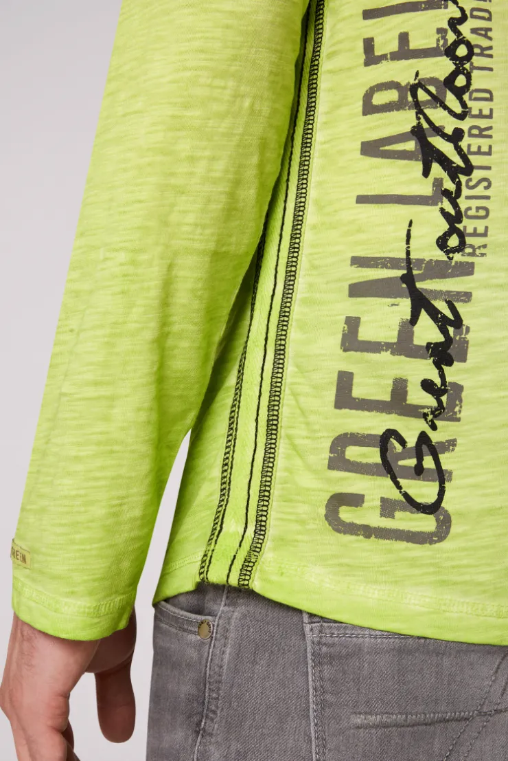 CAMP DAVID & SOCCX Longsleeve mit Tapes und Logo-Applikationen poison ivy poisonivy New
