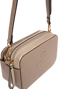 CAMP DAVID & SOCCX Modern Bag mit Logo-Prägung beige Best