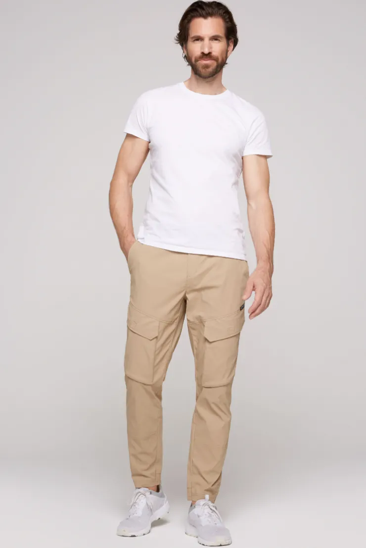 CAMP DAVID & SOCCX Outdoorhose im Cargo-Stil peanut Hot