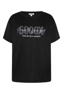 CAMP DAVID & SOCCX Oversized T-Shirt mit Logo Artwork black Flash Sale