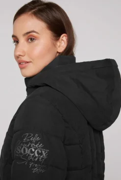 CAMP DAVID & SOCCX Peached Parka mit abtrennbarer Kapuze black Fashion