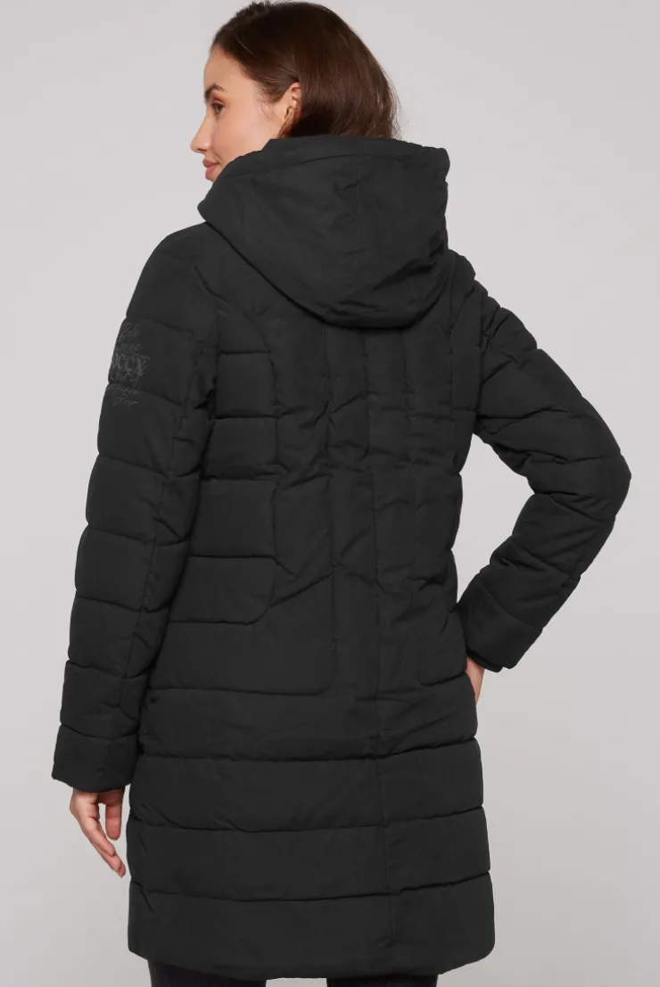 CAMP DAVID & SOCCX Peached Parka mit abtrennbarer Kapuze black Fashion
