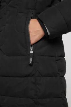 CAMP DAVID & SOCCX Peached Parka mit abtrennbarer Kapuze black Fashion