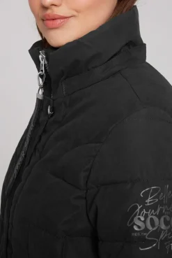 CAMP DAVID & SOCCX Peached Parka mit abtrennbarer Kapuze black Fashion