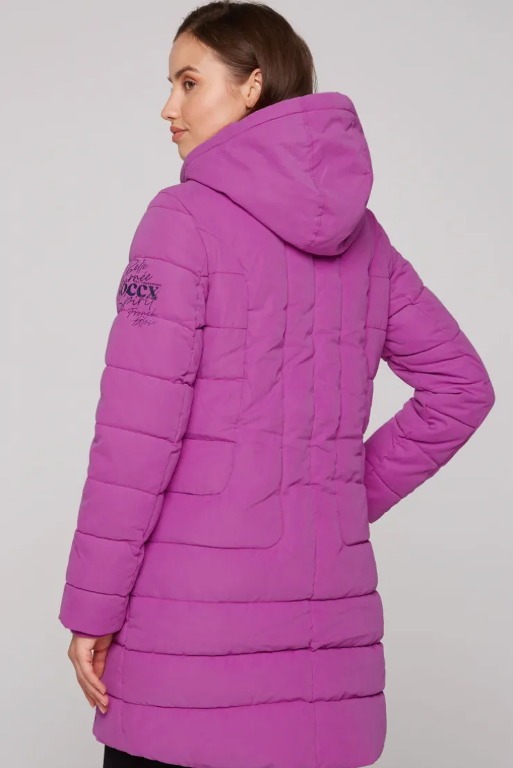 CAMP DAVID & SOCCX Peached Parka mit abtrennbarer Kapuze iced berry icedberry Discount
