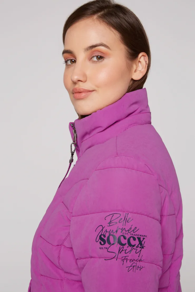 CAMP DAVID & SOCCX Peached Parka mit abtrennbarer Kapuze iced berry icedberry Discount