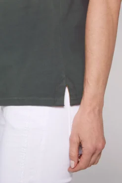 CAMP DAVID & SOCCX Poloshirt Dip Dye mit Rücken-Artwork sage green sagegreen Cheap