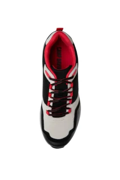 CAMP DAVID & SOCCX Power Sneaker im Materialmix mit XL-Logo black Sale
