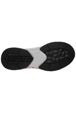 CAMP DAVID & SOCCX Power Sneaker im Materialmix mit XL-Logo black Sale