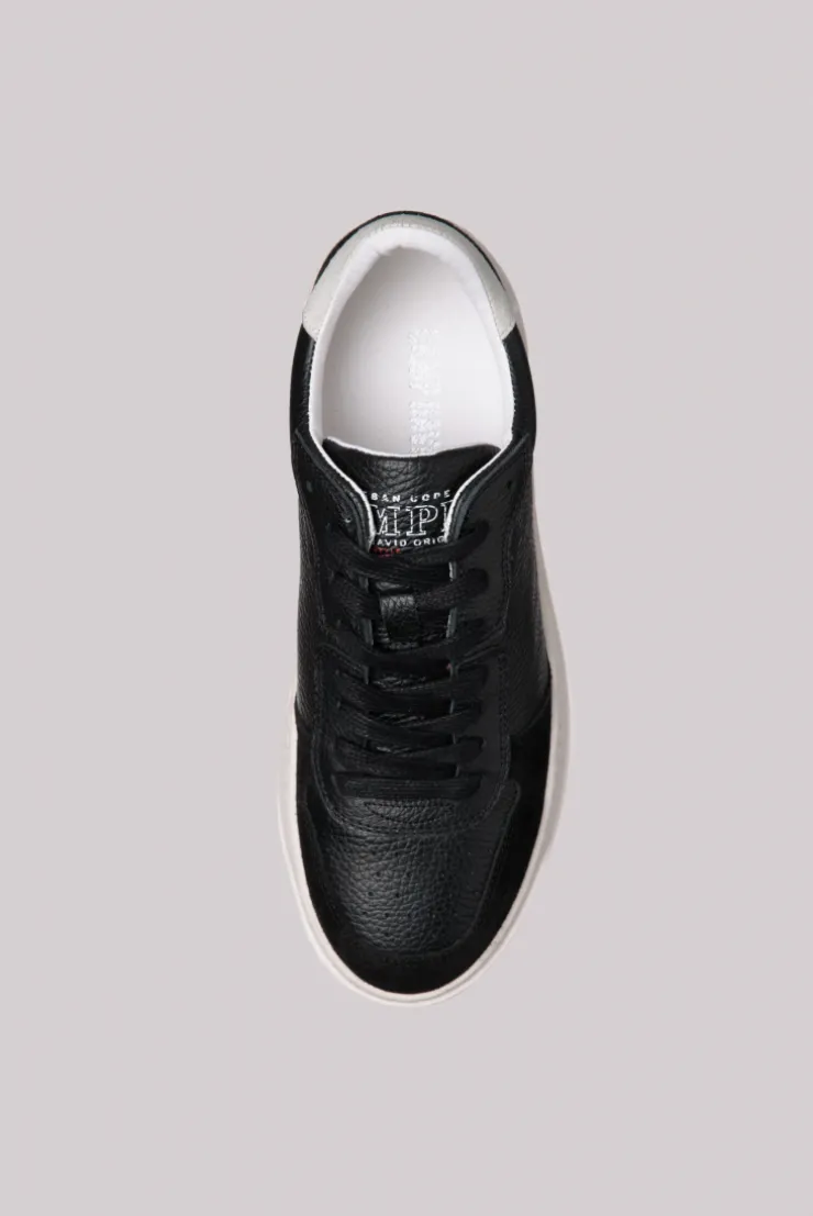 CAMP DAVID & SOCCX Premium Sneaker aus Leder | 46 black Hot