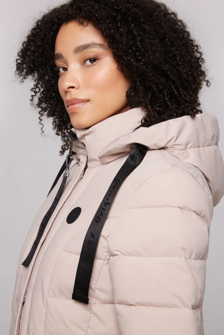 CAMP DAVID & SOCCX Puffer-Jacke mit abtrennbarer Kapuze light beige lightbeige Fashion