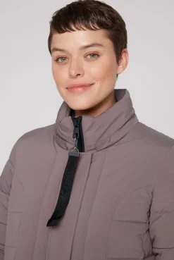 CAMP DAVID & SOCCX Puffer-Jacke mit abtrennbarer Kapuze brown Sale